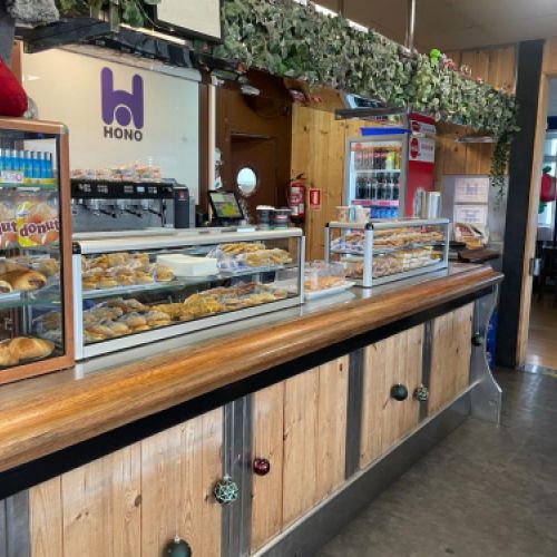 Vista de barra con algunos de nuestros productos disponibles